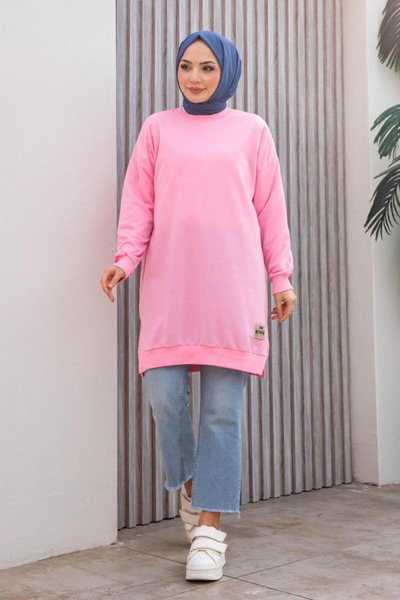 Pembe İki İplikli Tunik - Shirosa
